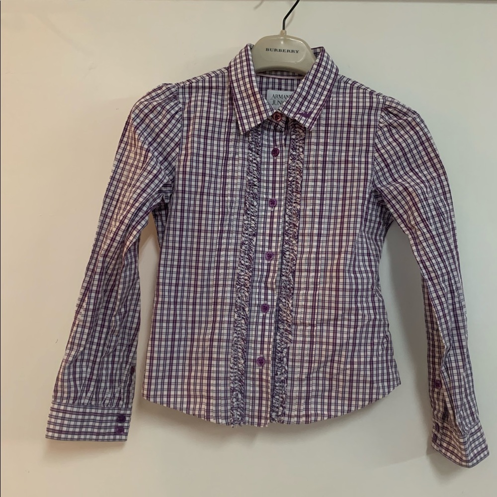 Armani Junior fitted shirt